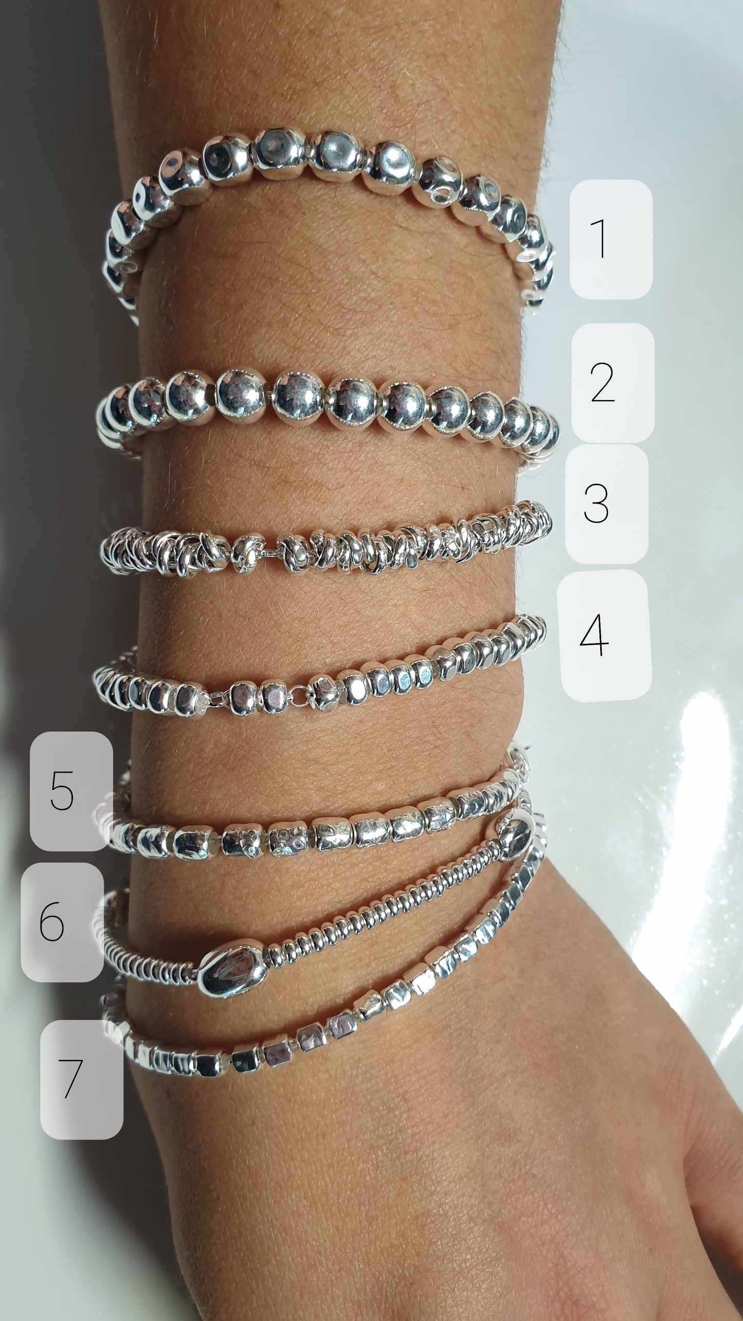 Armbänder aus 925er Silber
