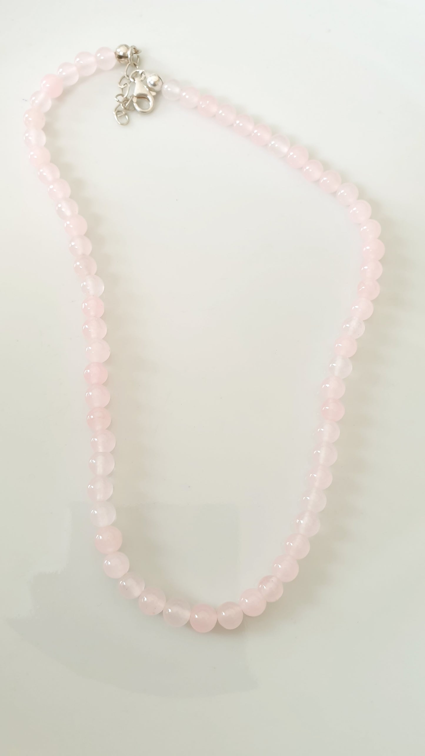 Collana quarzo rosa