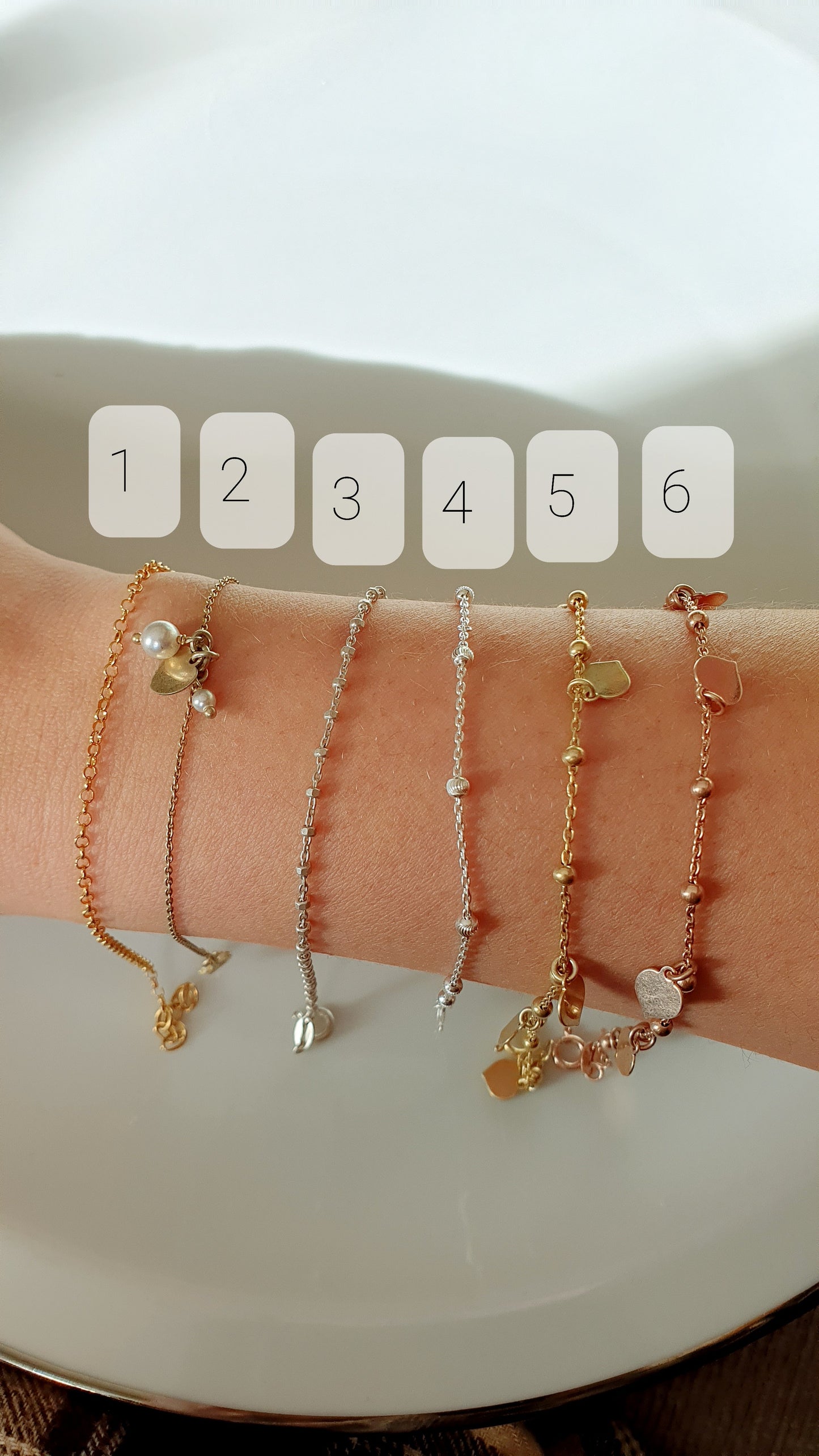 Bracciale in argento 925, anallergico, regolabile