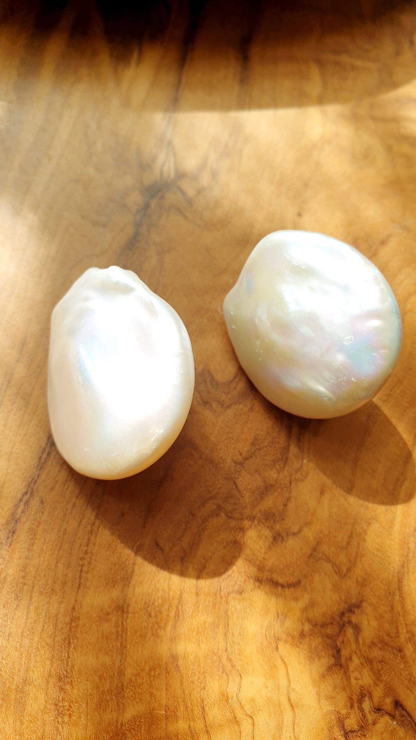 Orecchini a clip con perle barocche
