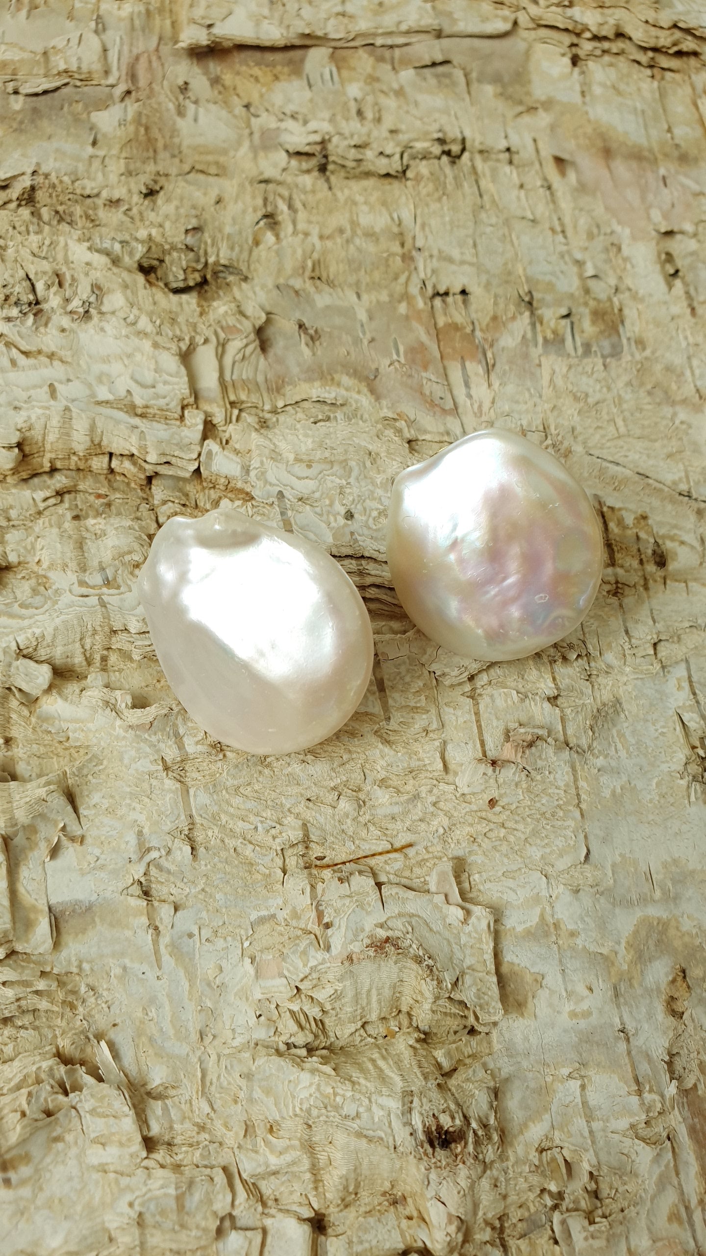 Orecchini a clip con perle barocche