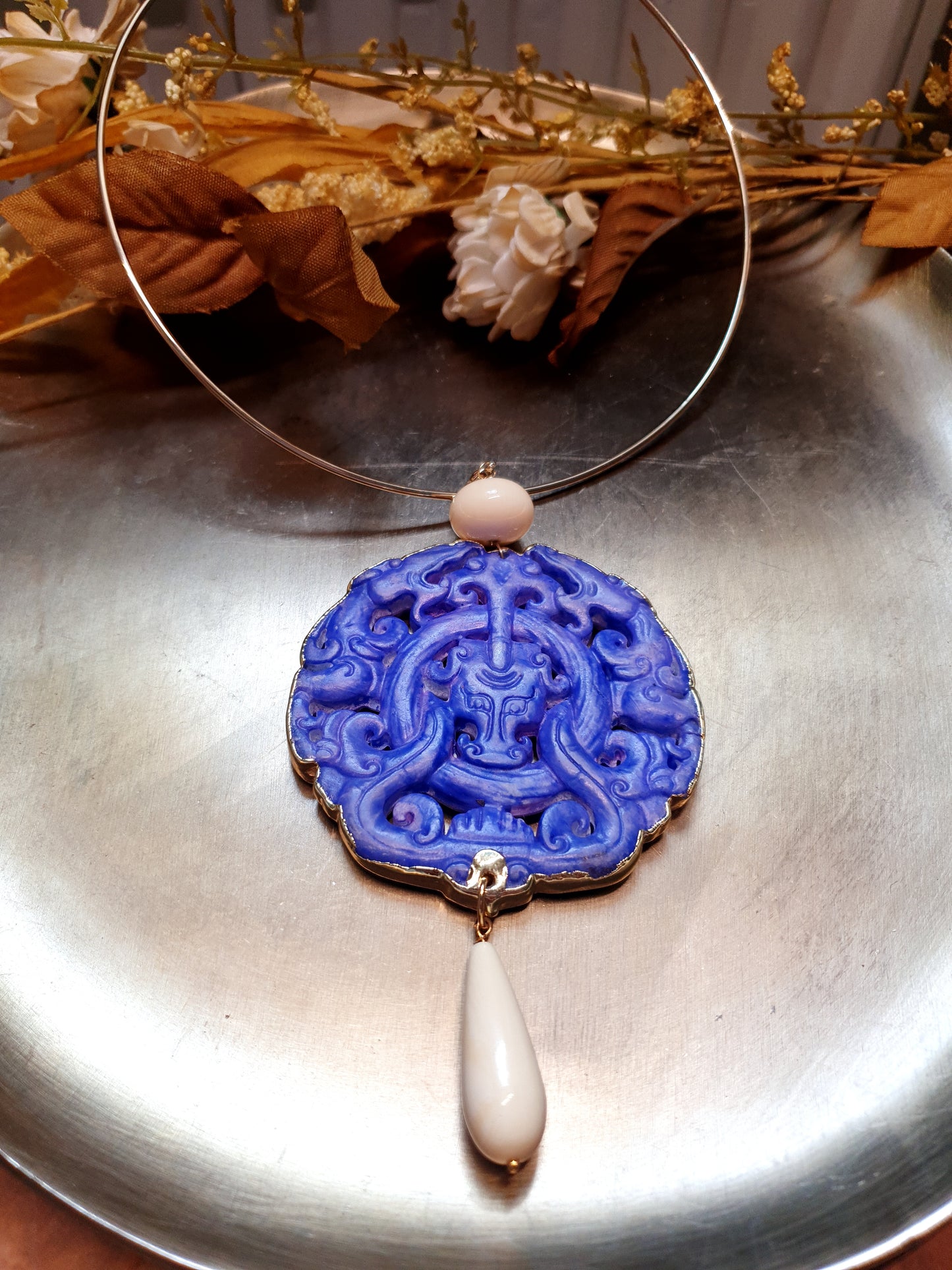 Collana con ciondolo Mala