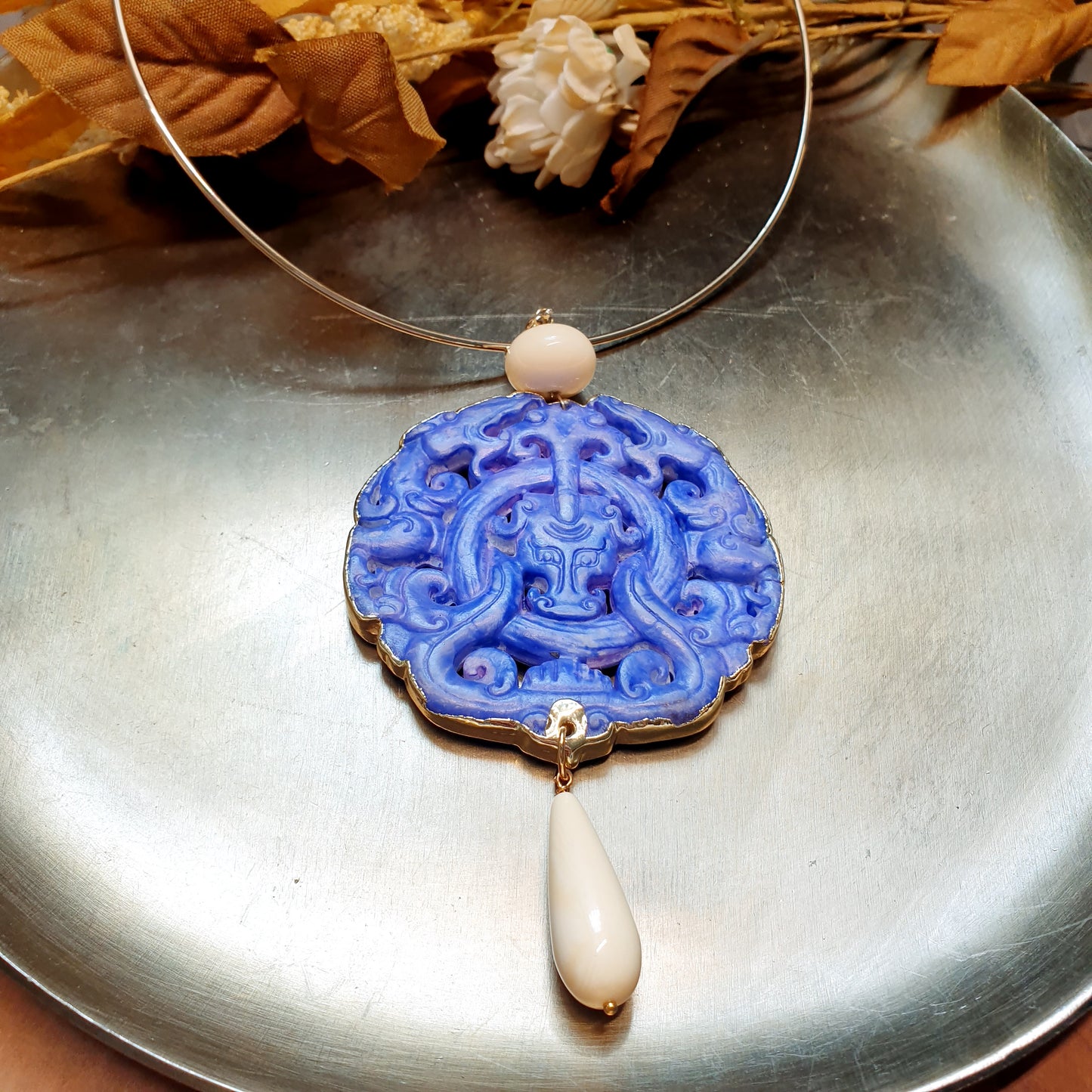 Collana con ciondolo Mala