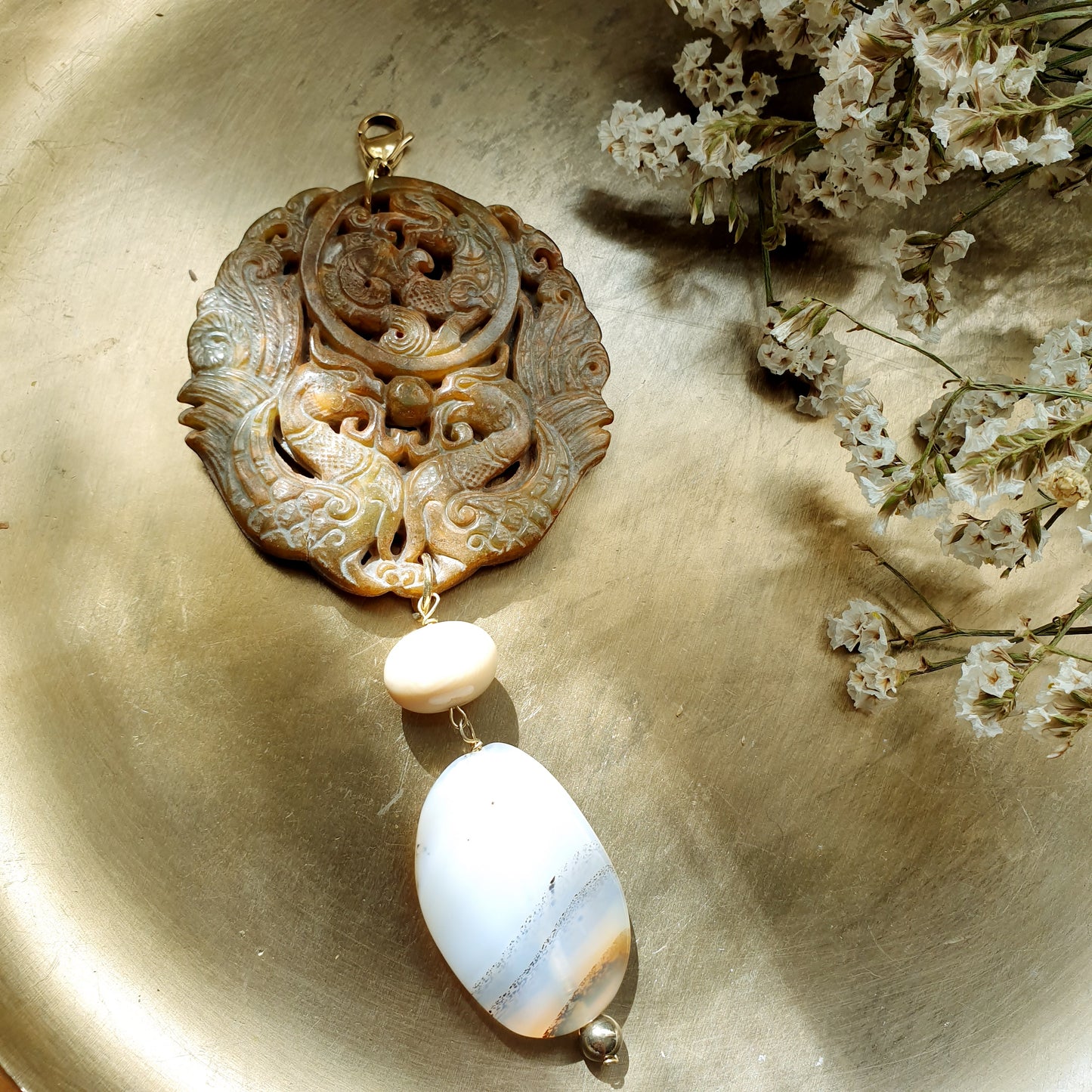 Collana ciondolo mala
