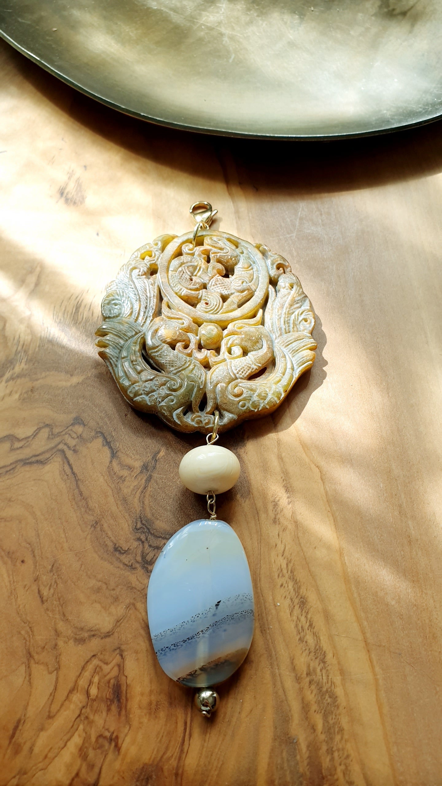 Collana ciondolo mala