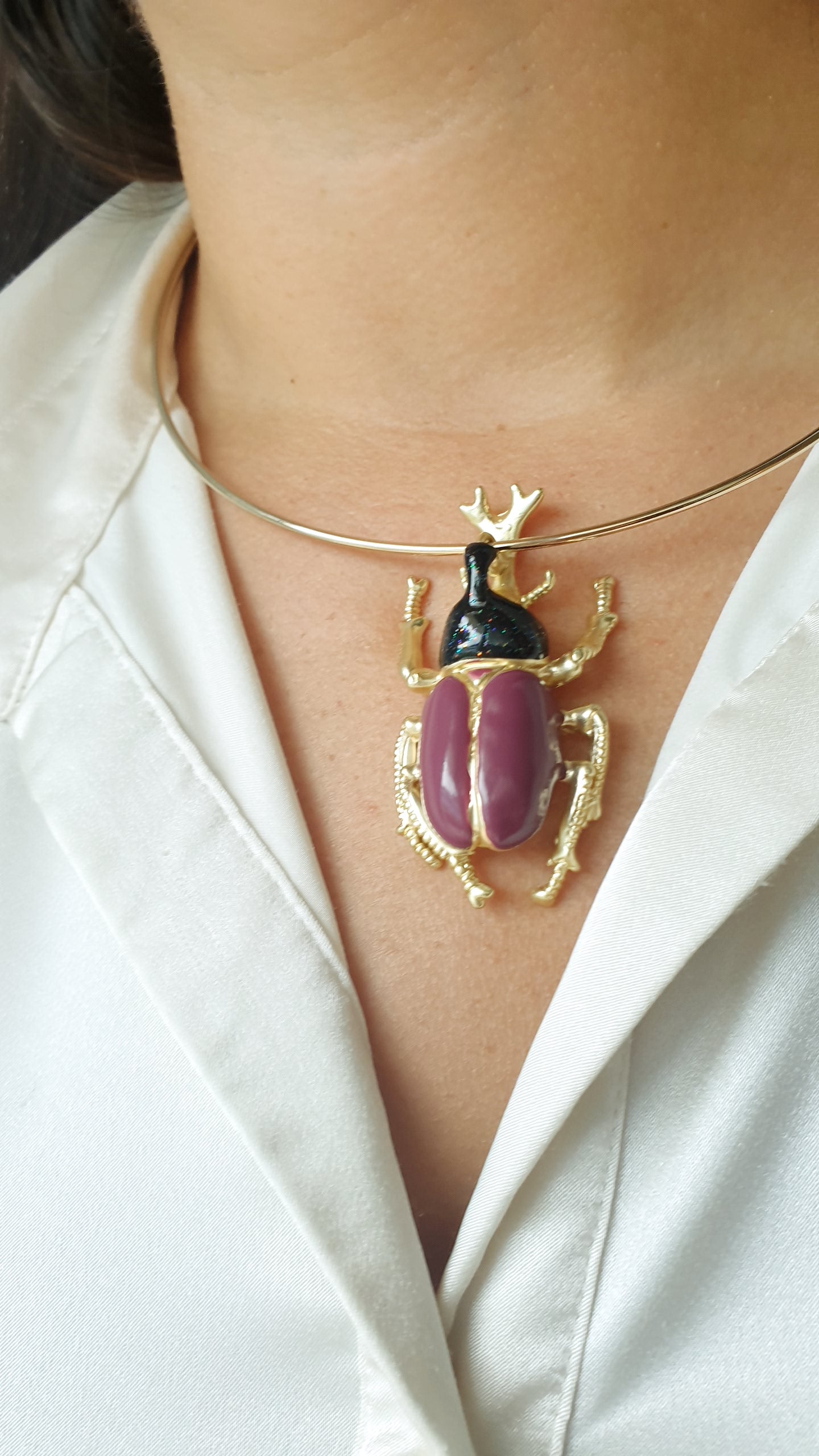 Collana scarabeo
