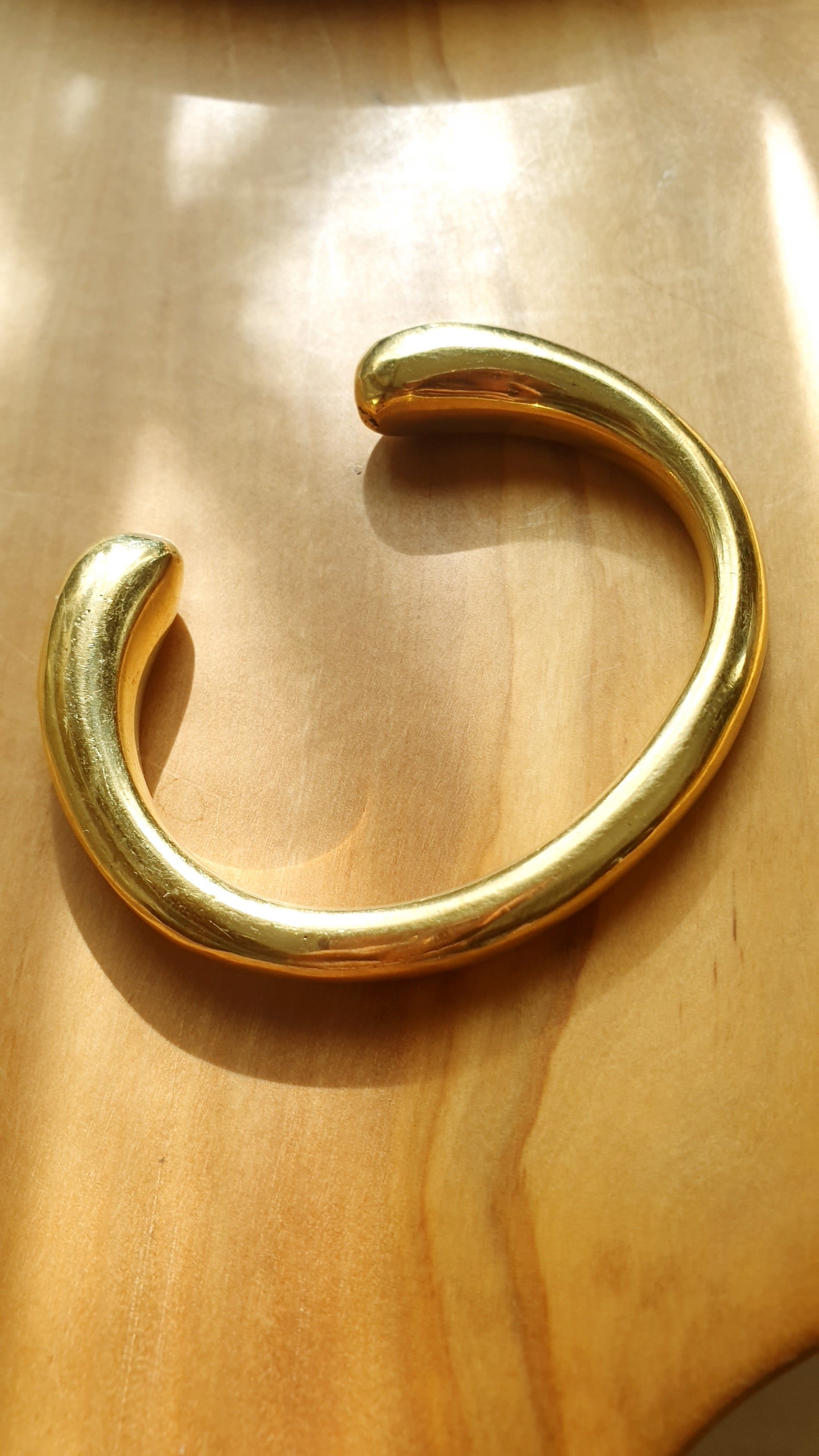 Bracciale fascia in ottone