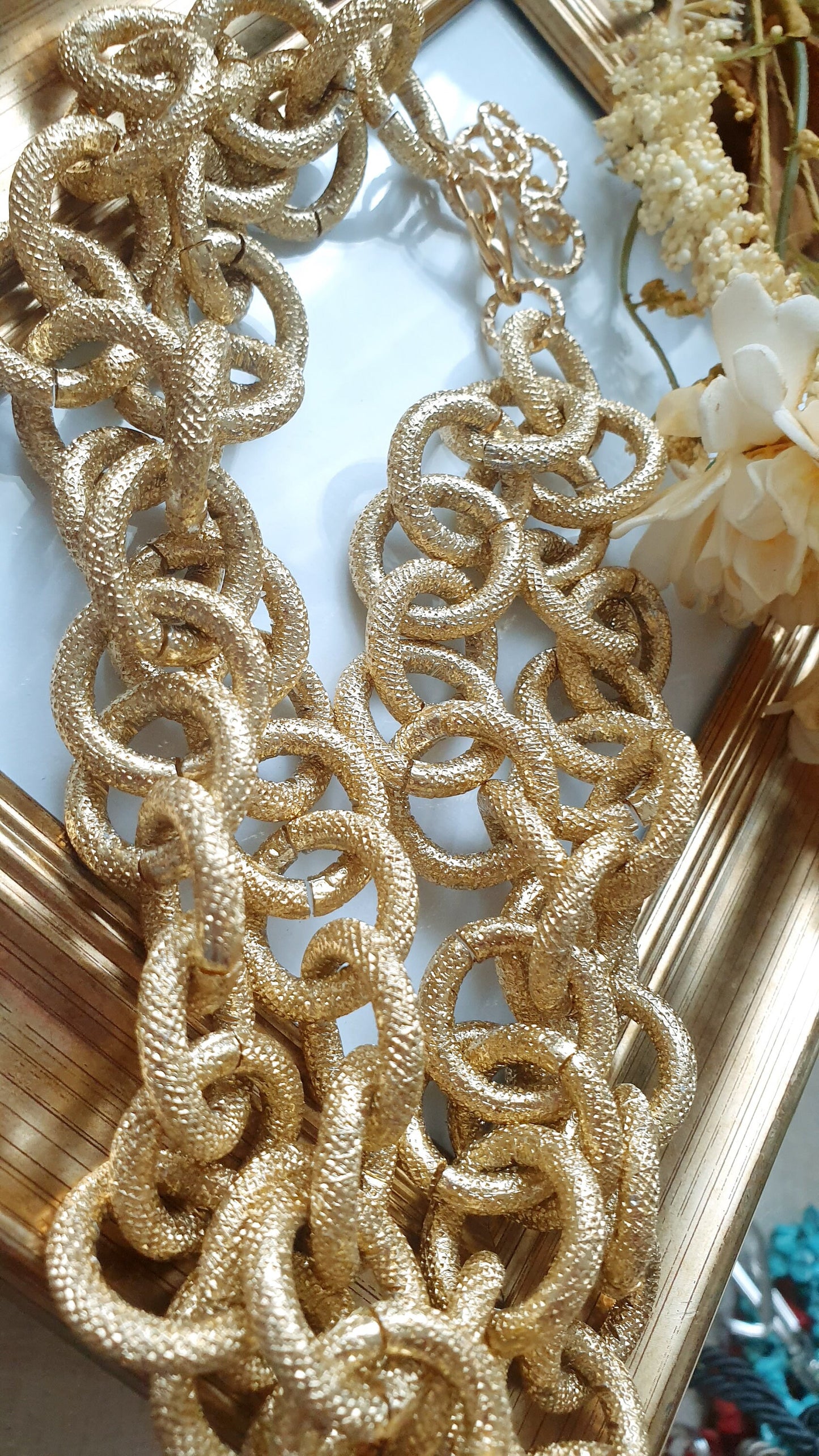 Gold Aluminum Choker