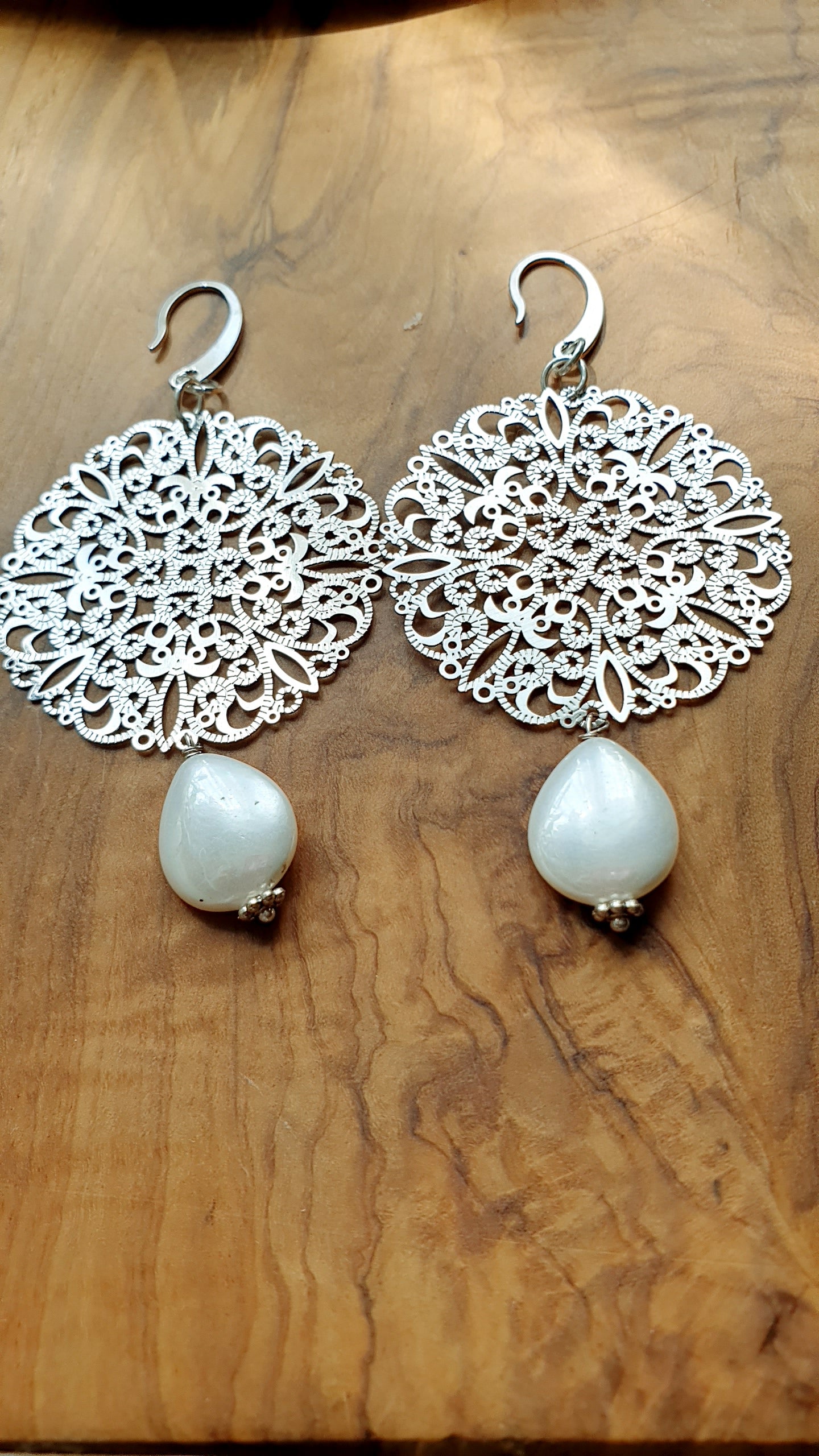 Orecchini Gipsy in ottone.