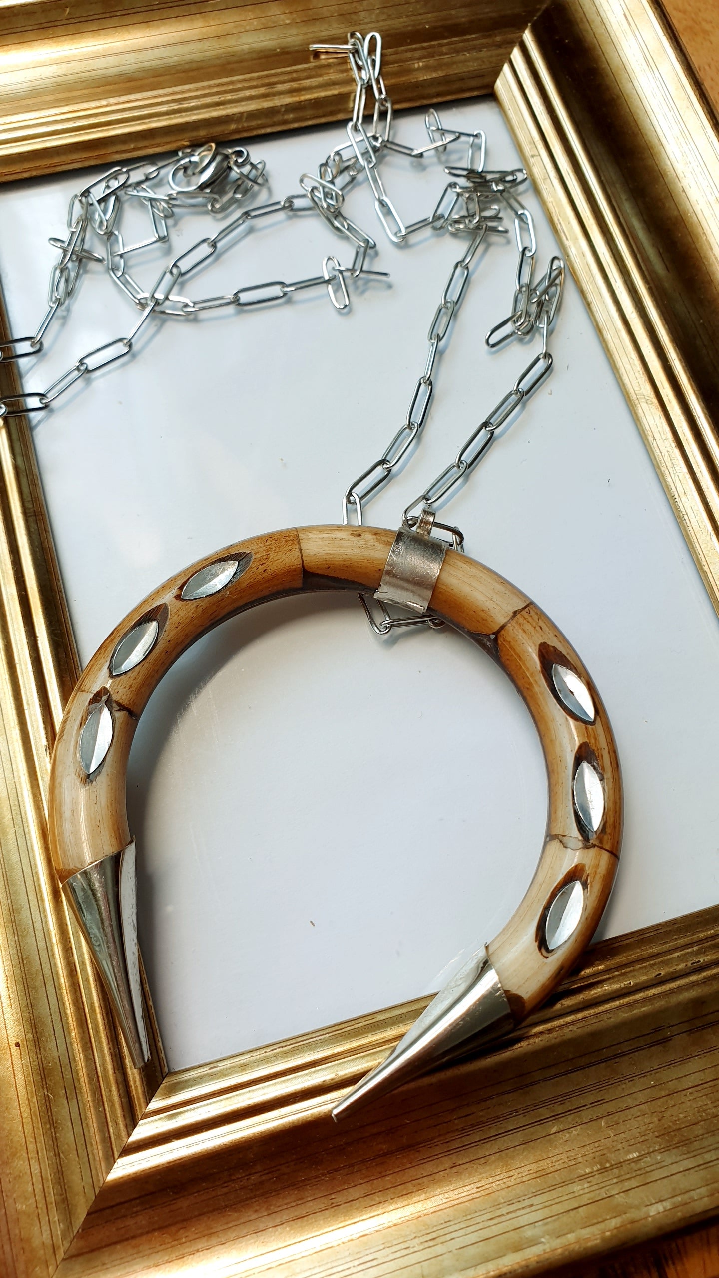 Collana corno moon