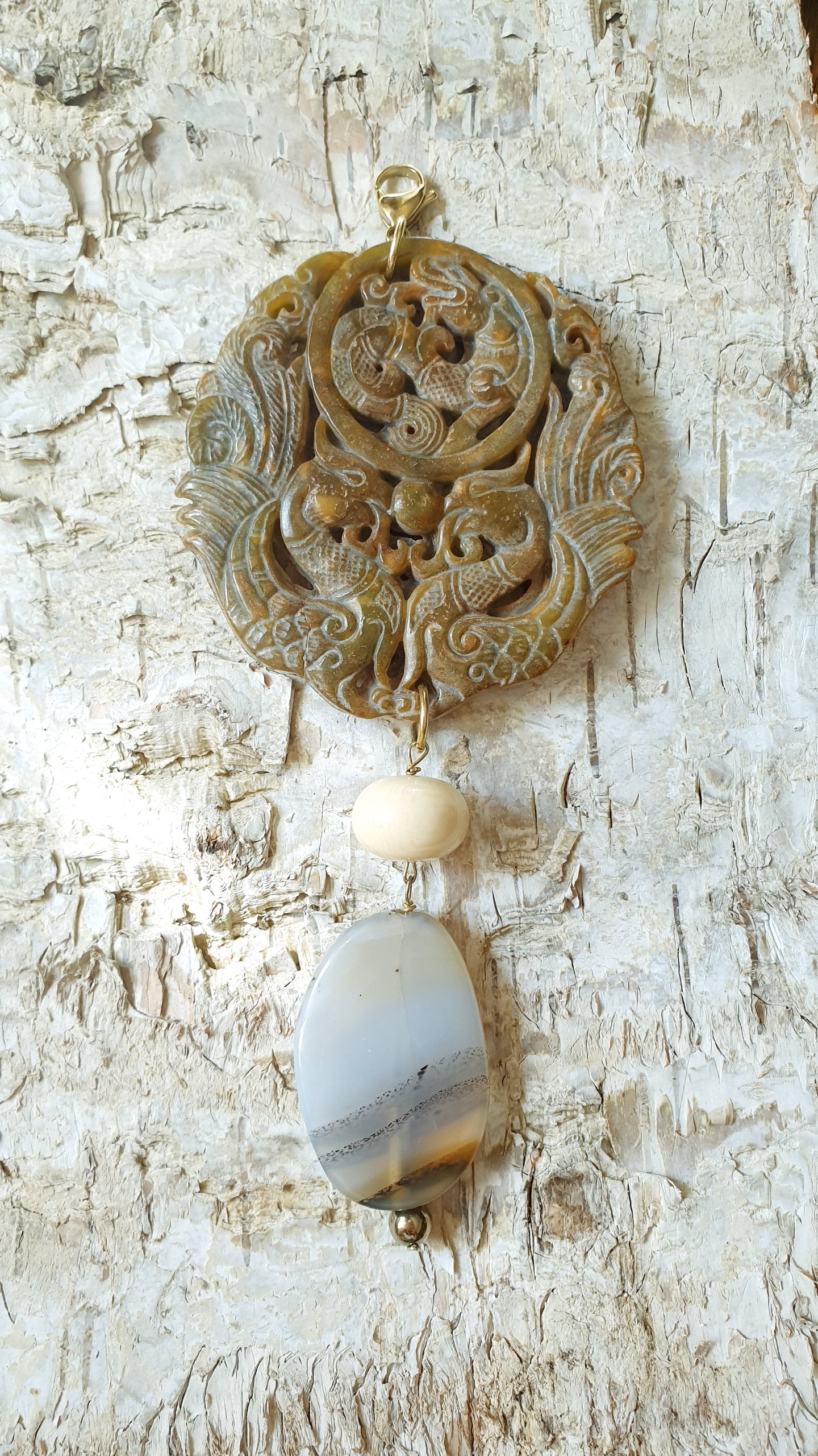 Collana ciondolo mala