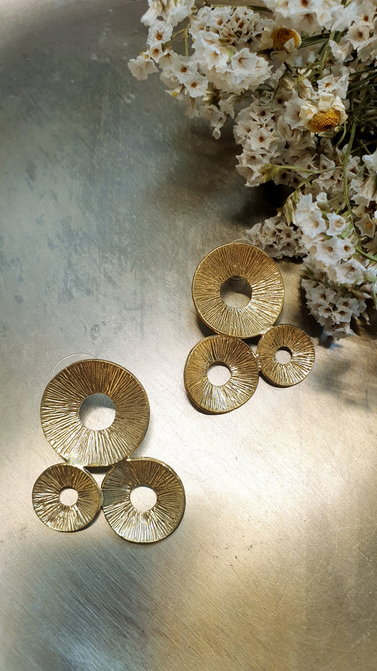Orecchini in ottone