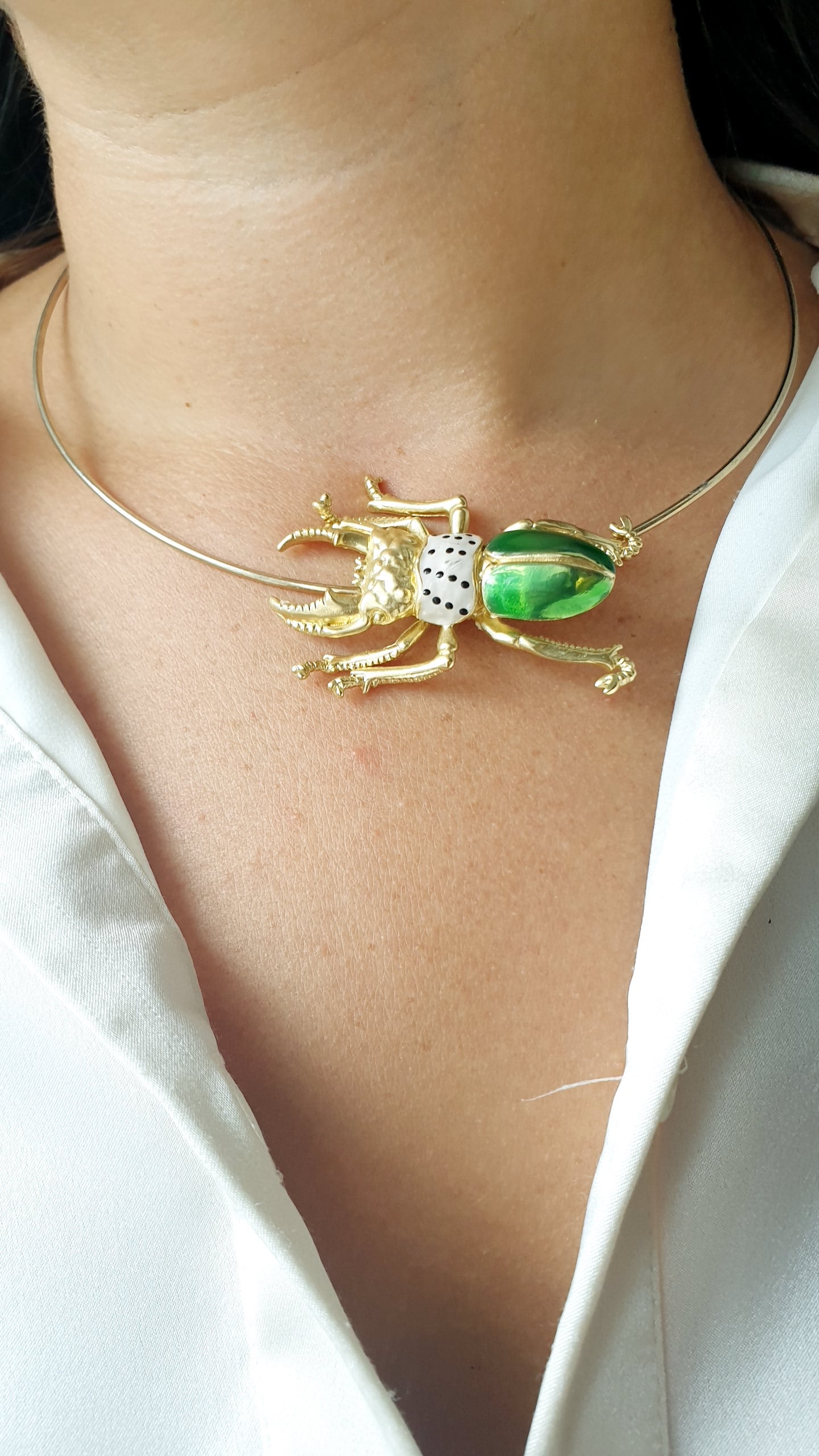Collana scarabeo