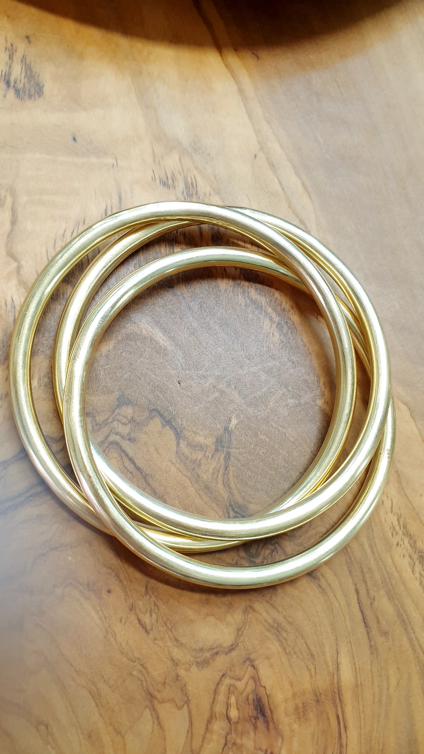 Bracciali in ottone tris