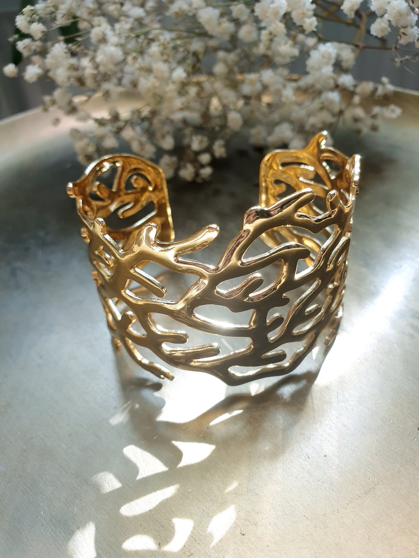 Bracciale in ottone placcato