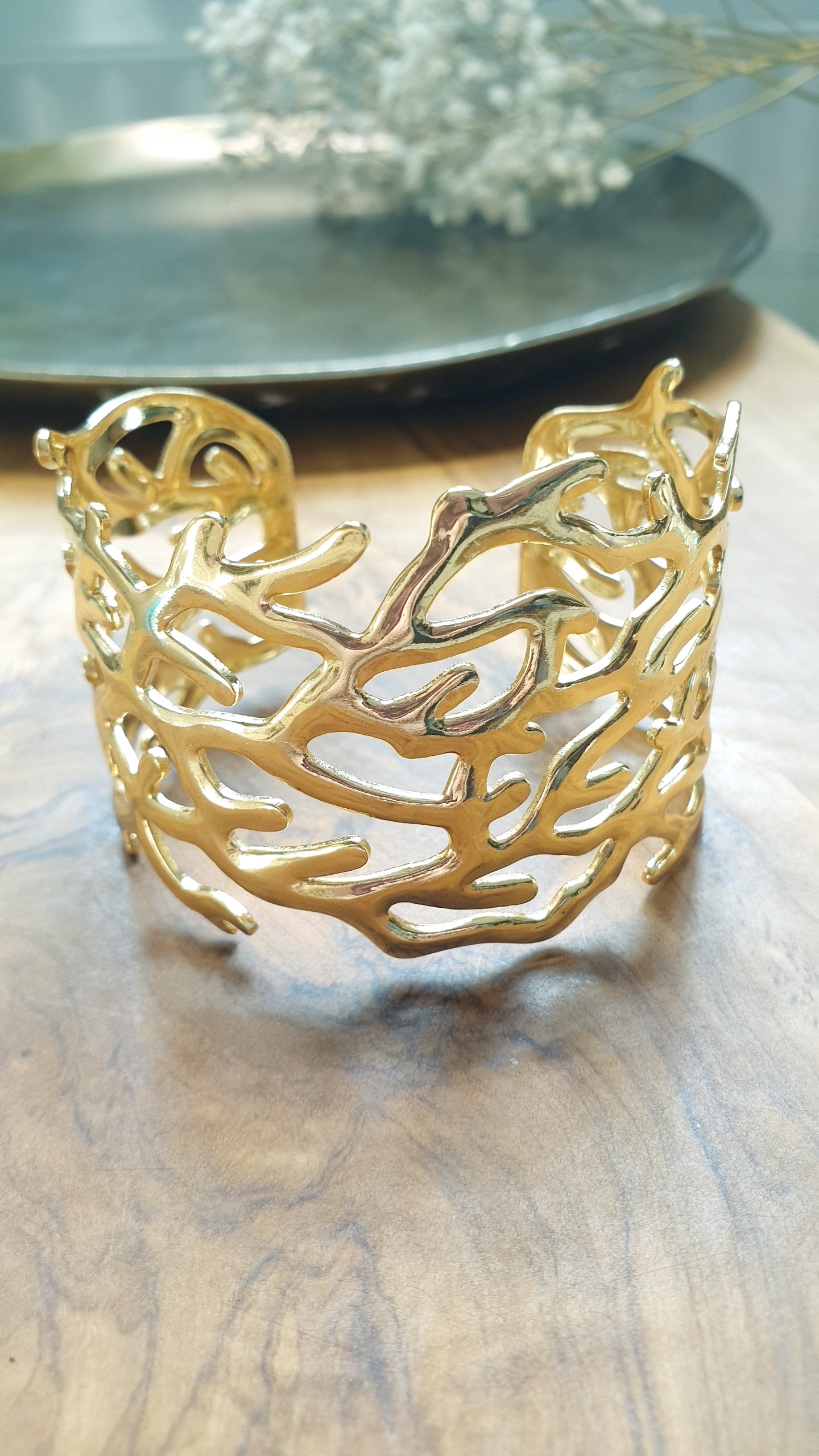 Bracciale in ottone placcato