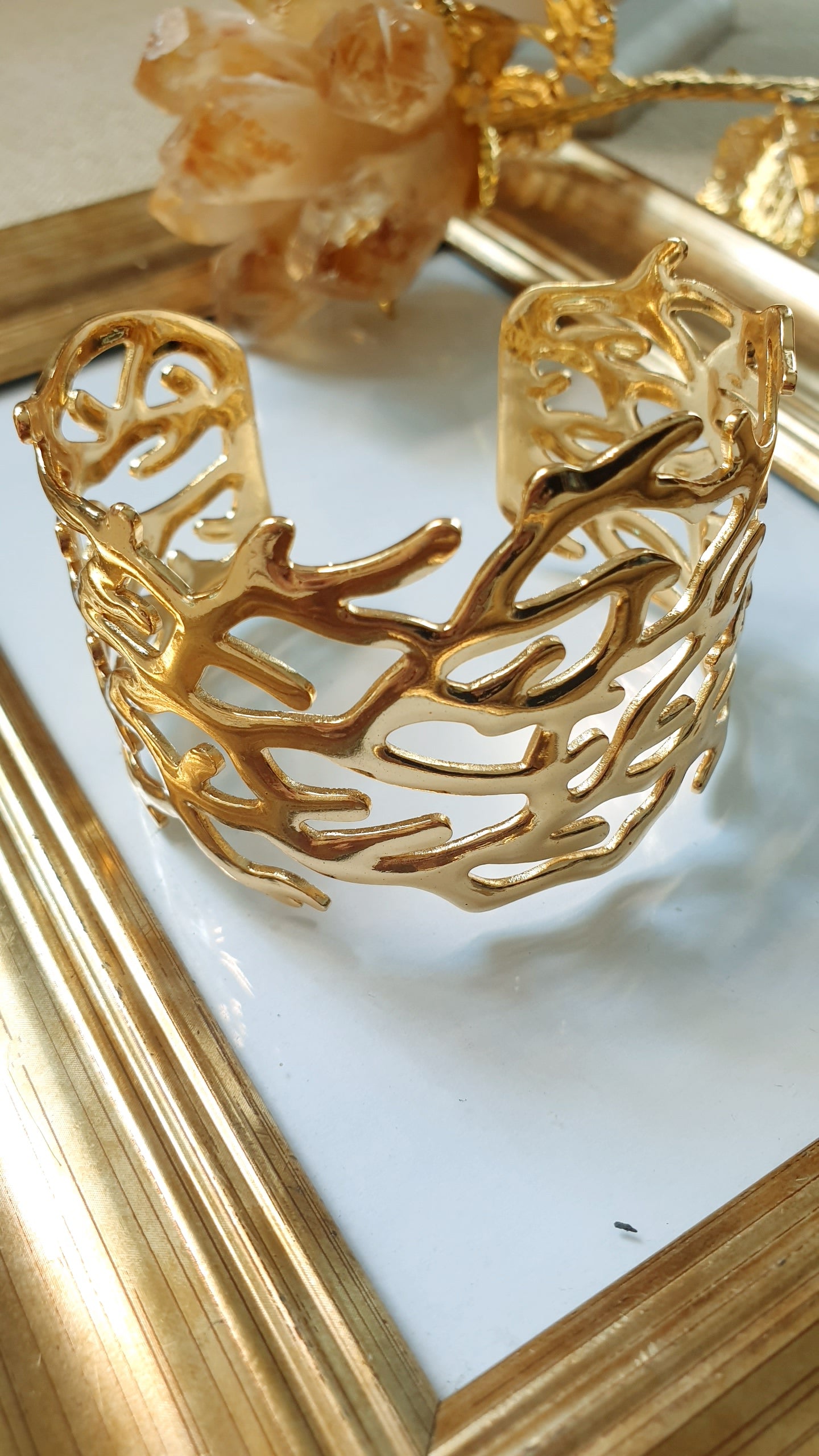 Bracciale in ottone placcato