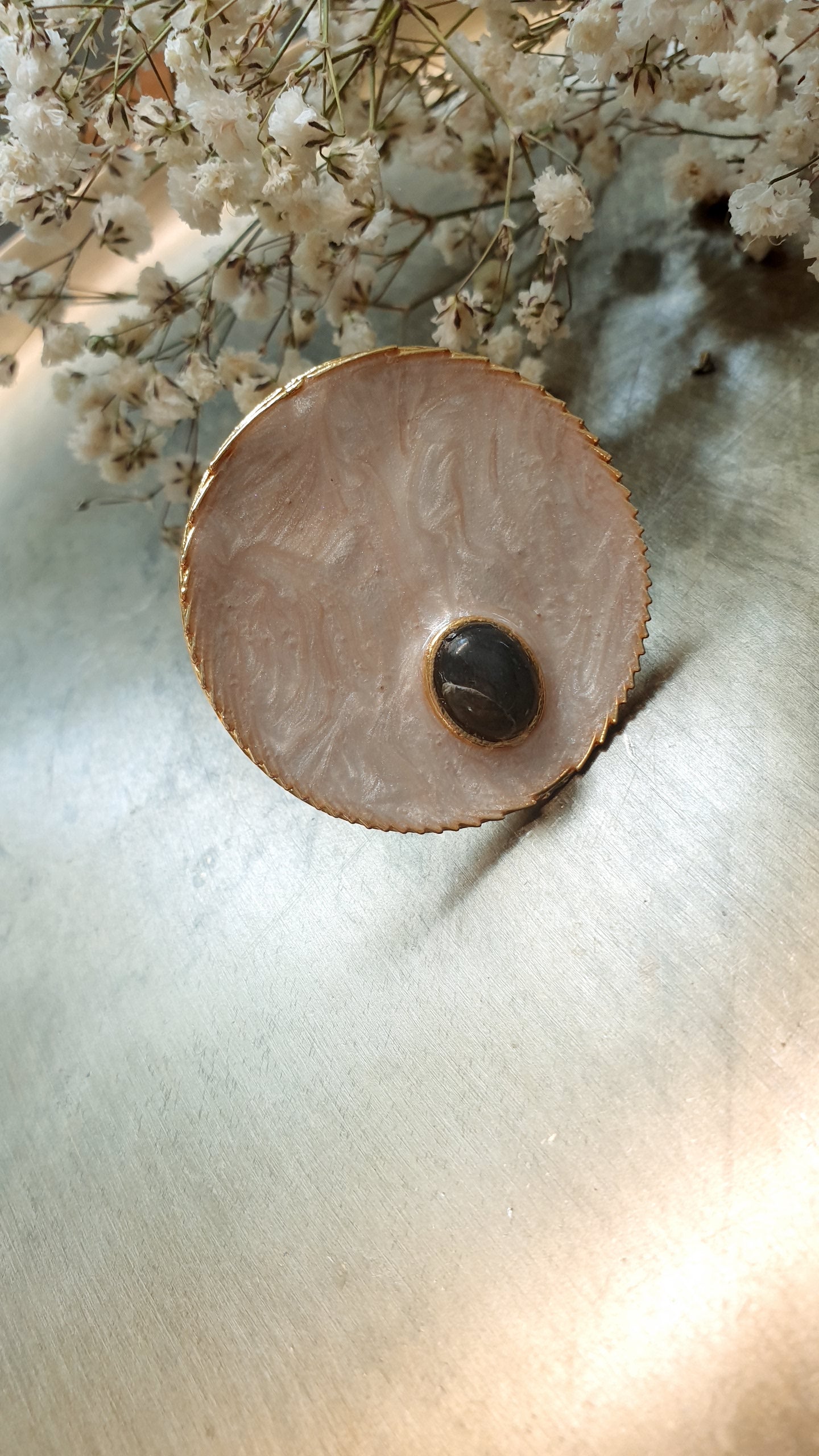 Grande anello in ottone regolabile (Copia)