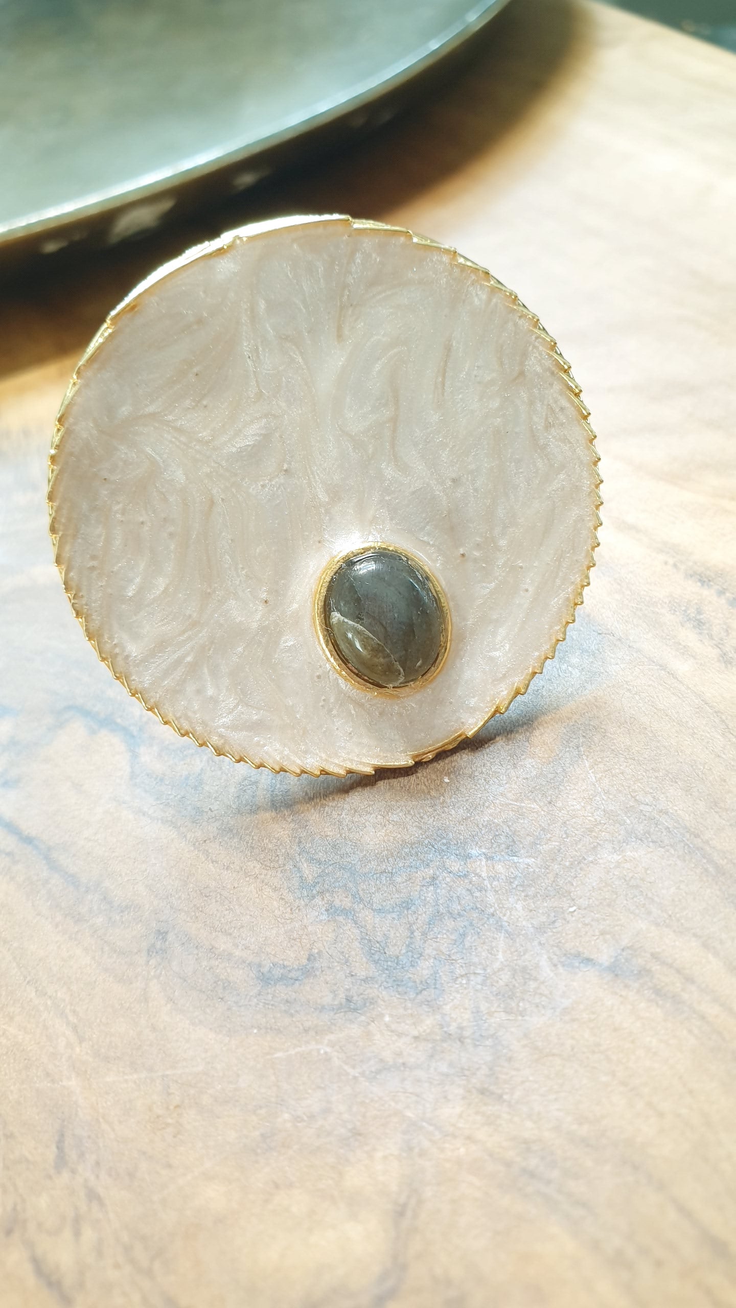Grande anello in ottone regolabile (Copia)