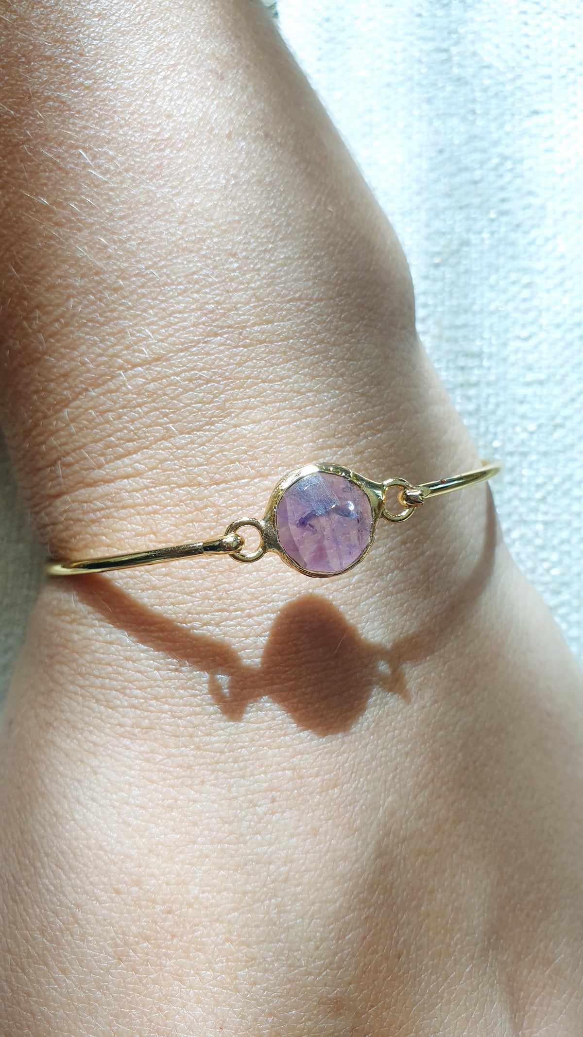 Bracciali di ottone con pietre vere, pasta turchese, ametista, labradorite, pietra di luna, onice agata